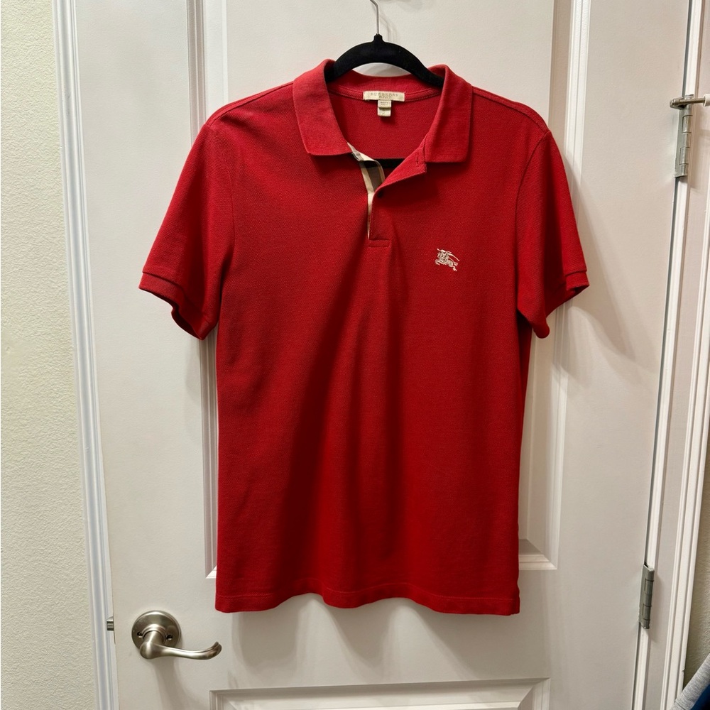Burberry Classic Red Polo Shirt